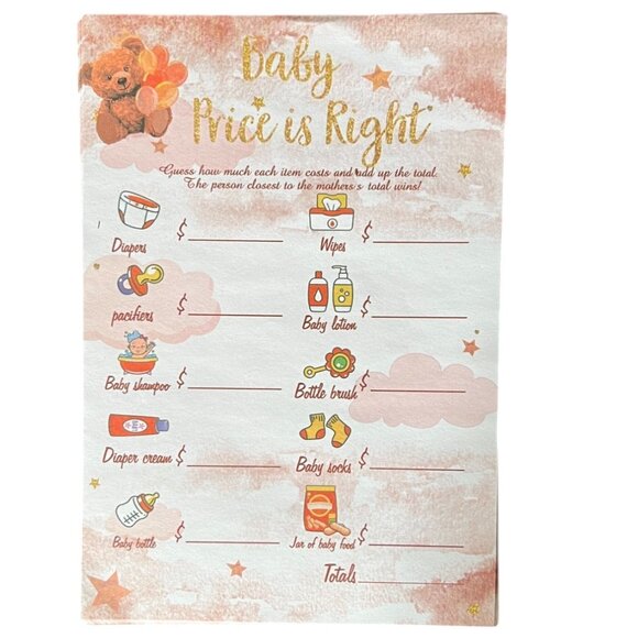 “We Can Bearly Wait" Unisex Baby Shower Package - Picture 7 of 13